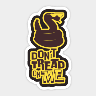 "Don't Tread On Me" Cascabel Sticker